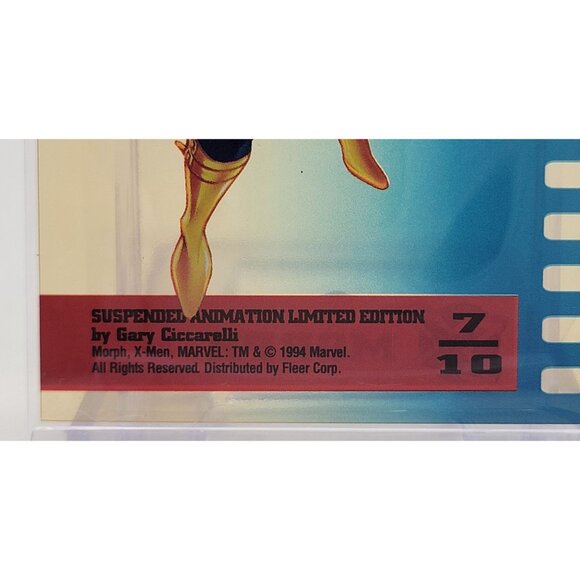 1995 Fleer Ultra Marvel X-MEN Suspended Animation MORPH 7/10 Sleeved - Picture 5 of 5
